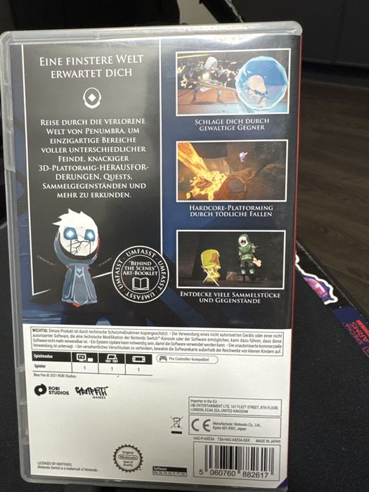 Gra Blue Fire na Nintendo Switch
