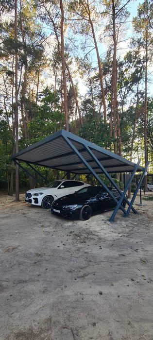 Garaż - Carport - Wiata garażowa - Zadaszenie samochodu - Pergola