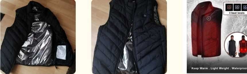 Жилетка с подогревом от USB новая, р-р 46-48