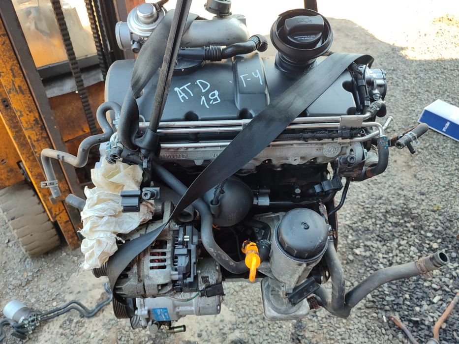 Мотор двигун 1.9TDI ATD 74кв VW гольф4 Бора шкода тур