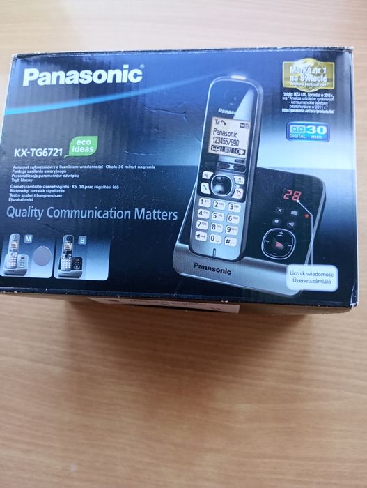 Cyfrowy telefon KX TG 6721 Panasonic
