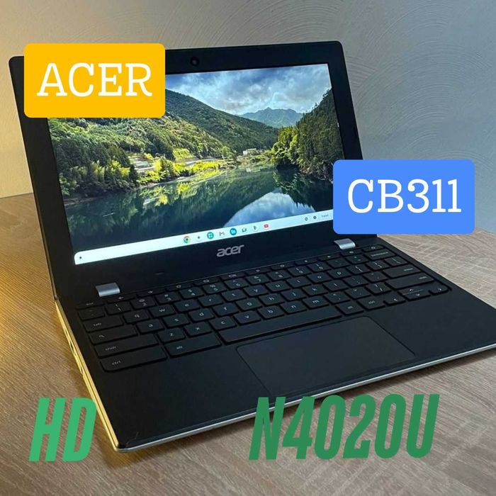 Компактний 11.6 ноутбук Acer СВ311 Chromebook HD екран • Гарна батарея • PlayMarket • Chromebook • Ноутбук • Хромбук • ACER