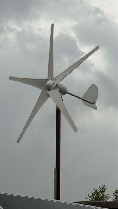 Turbina wiatrowa elektrownia prawdziwe 400W 24V śmigło 1.7m 5 lub 3 łopaty (wymiennie) z dodatkami
