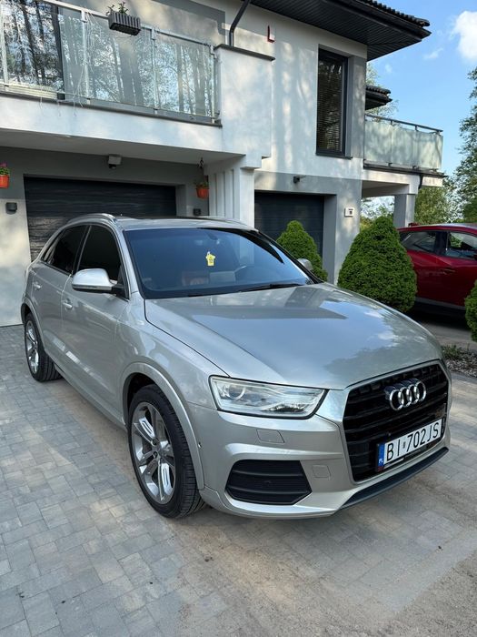 Audi Q3 2016 LIFT 2.0 benzyna, rude skóry. PRYWATNIE