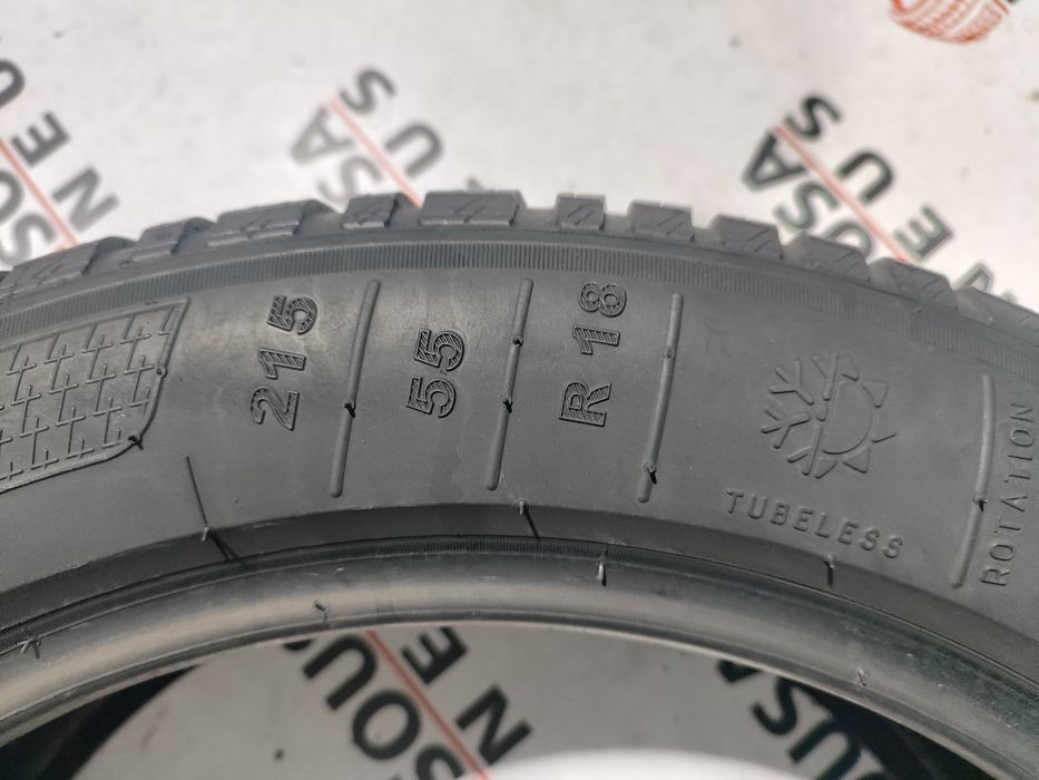 2 pneus semi novos 215-55R18 Kleber - Oferta dos Portes