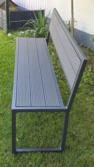 Ławka ogrodowa metalowa
