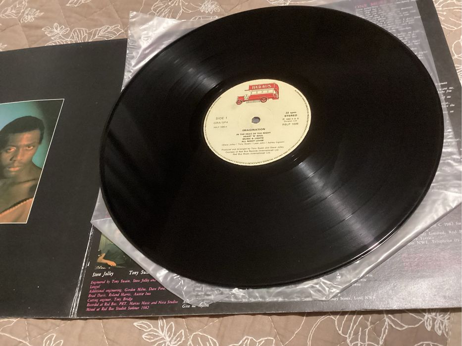 LP Imagination In The Heat of The Night 1982