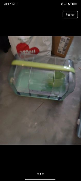 Gaiola hamster e acessórios