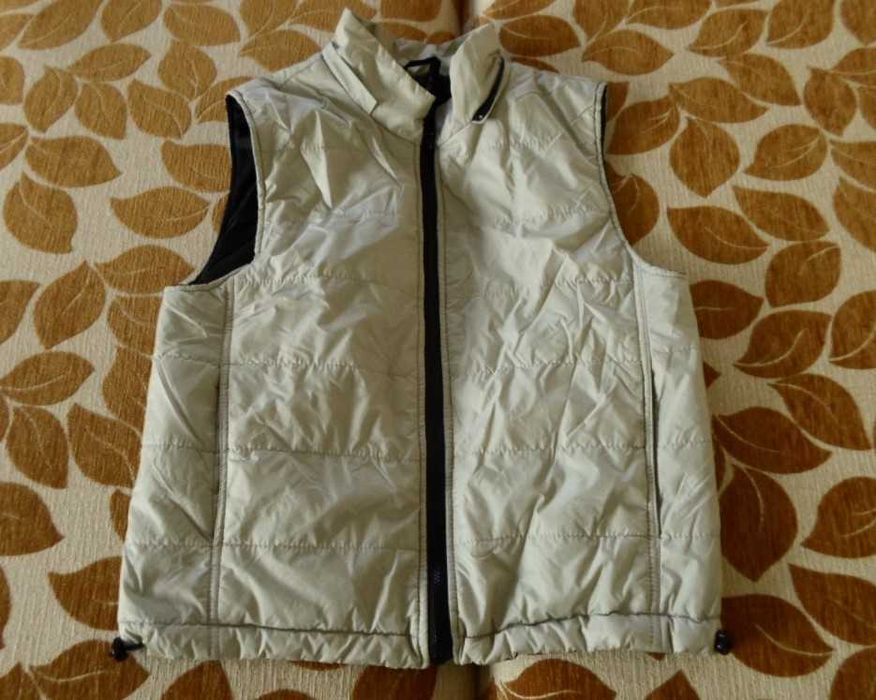 Bezrękawnik kamizelka ocieplacz Versey zamek M 38 kremowy beżowy