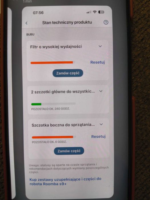 Robot sprzątający iRobot Roomba s9