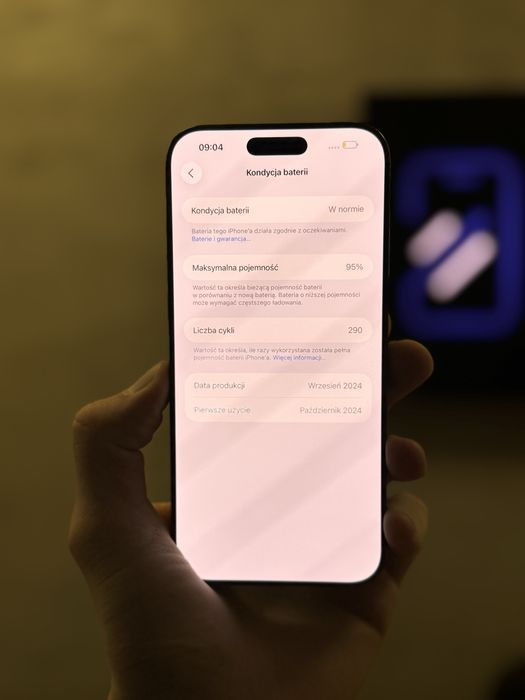 RATY 0% iPhone 16 Pro Max 256GB BATERIA 95% GWARANCJA 12 miesiecy!!!