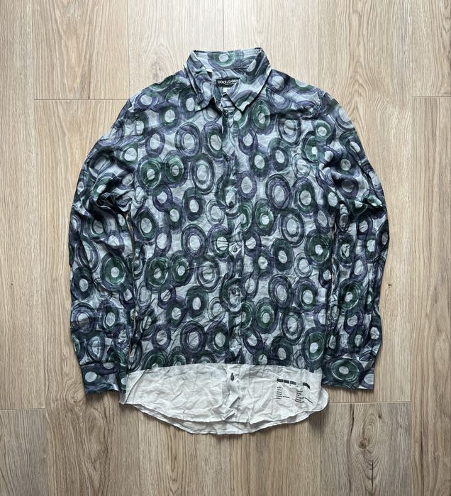 Dolce&Gabbana Gold Koszula Shirt Old money Designer Casual