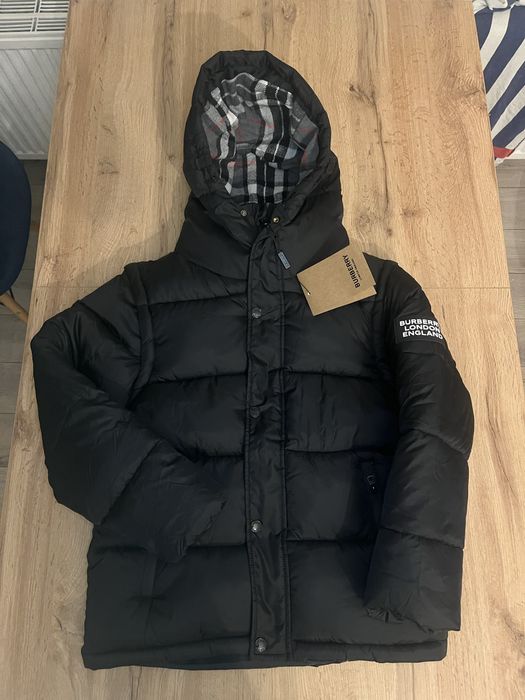 Kurtka Czarna Burberry