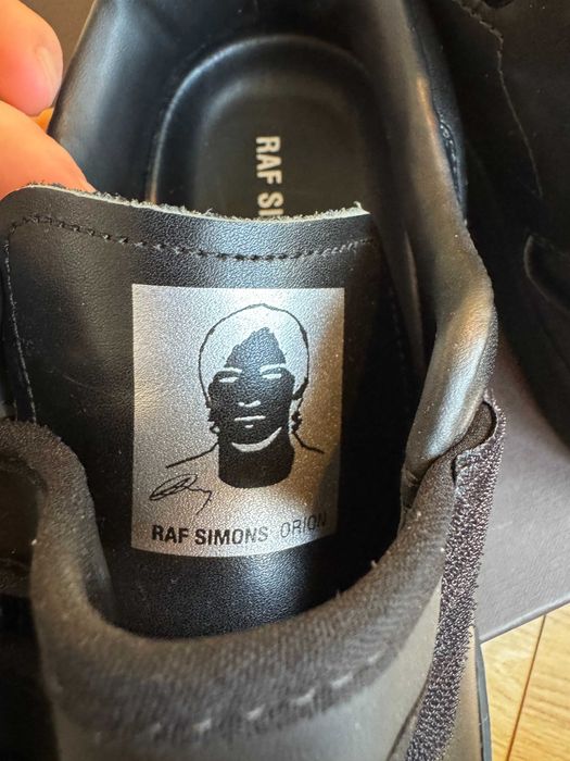 Raf Simons Orion Redux - Black Leather 40 EU - RRP 350$: 8 180 грн