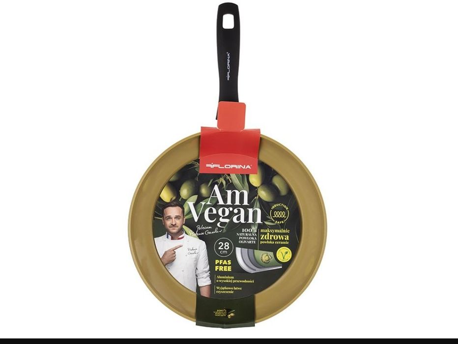 Patelnia Florina Am Vegan 28 cm – Zdrowe i Ekologiczne Smażenie!