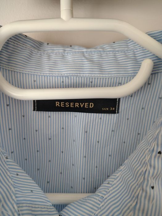 Koszula damska paski w serduszka Reserved 34