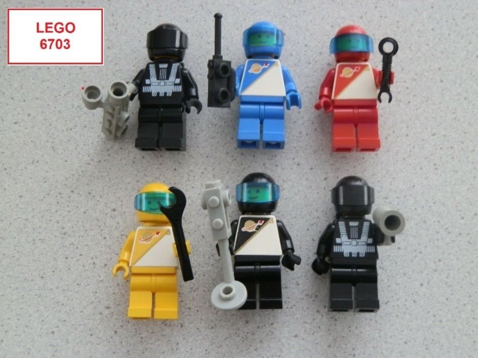 LEGO Space II: 6932; 6949; 6925; 6848; 6896; 6703; 6705; 6704