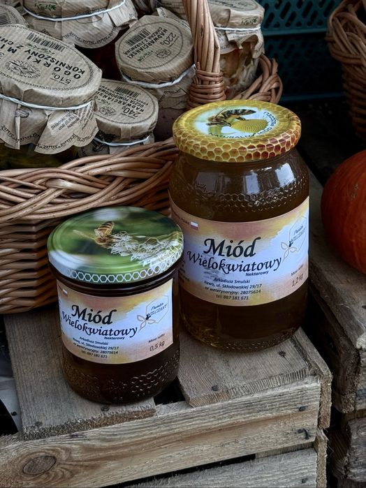 Miody 1,2kg /0,5kg