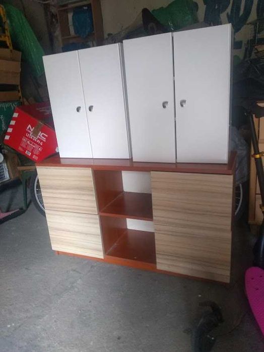 Komplet, Ława stół, szafki różne oddam