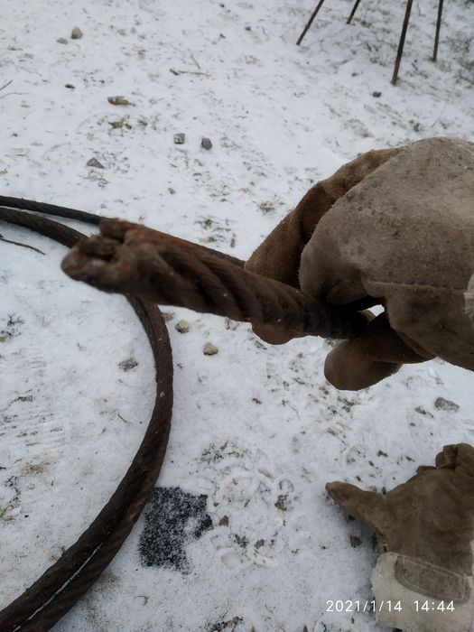 Трос сталевий, канат