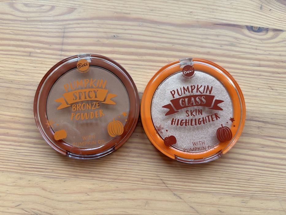 Rozświetlacz i bronzer w pudrze bell