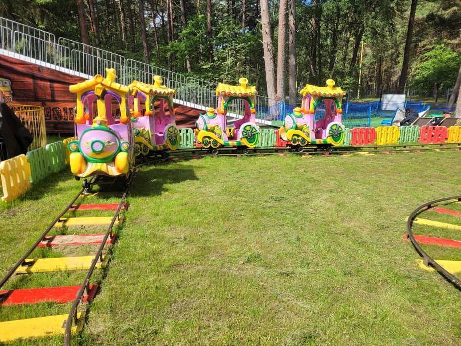 Kolejka elektryczna zarobkowa dla dzieci! Karuzela - Gryfice zach-pom