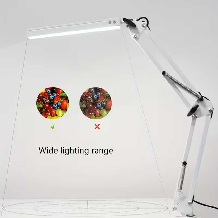 NOVO - Candeeiro de Mesa LED - Articulado - Branco