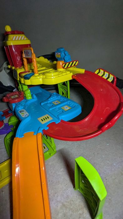 Pista de Carros Bólides Bip Bip Super garagem, da Concentra