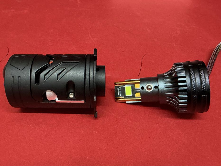 Decker RGX-01 H4 LED 12000Lm 65/85W 5500K CAN BUS LED лампи H4 автолампи МІНІ ЛІНЗИ