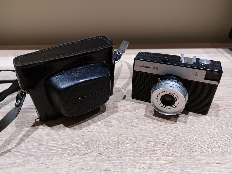 Aparat fotograficzny SMIENA na klisze PRL