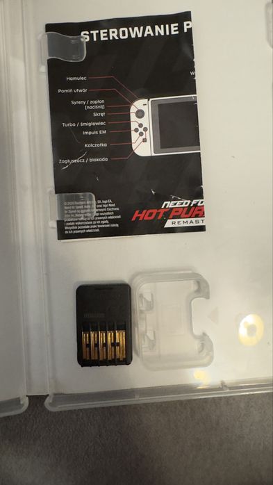 Nitendo Switch Need For Speed Hot Pursuit cartridge