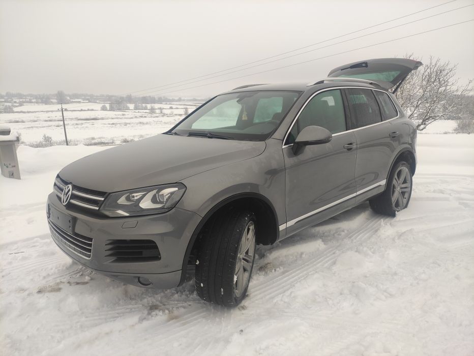 Накладка листва молдинг арка релинги Volkswagen Touareg NF CRCA CAS