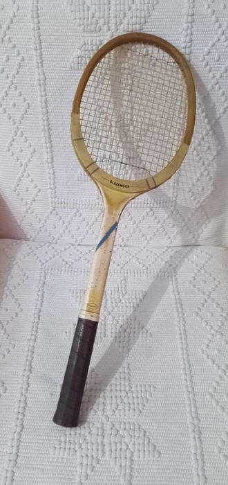 Raquete vintage de Ténis SLAZENGER
