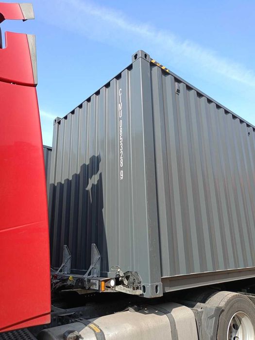 Kontener morski 40HC ONE-WAY 2026 RAL 7016 antracyt High Cube