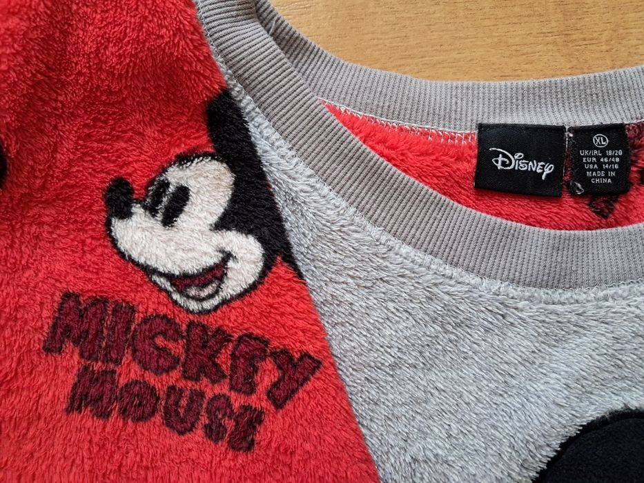 Плюшевая флисовая пижама disney love to lounge mickey mouse 44 xxl 52