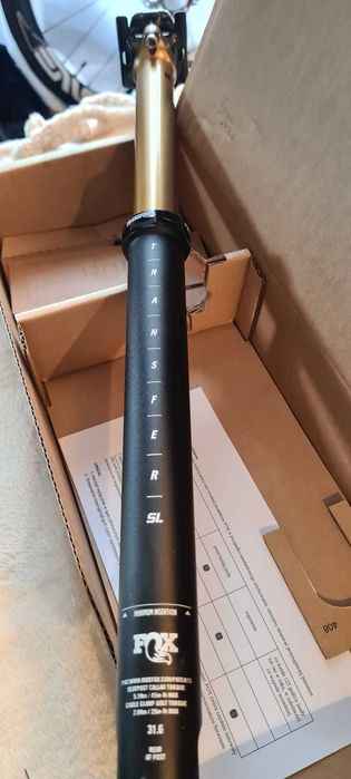 Dropper / Sztyca podsiodłowa FOX TRANSFER SL 31,6mm