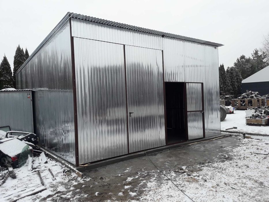 Garaż Blaszany , Hala Blaszana , Magazyn Blaszany ,OCYNK - GRZYWSTAL