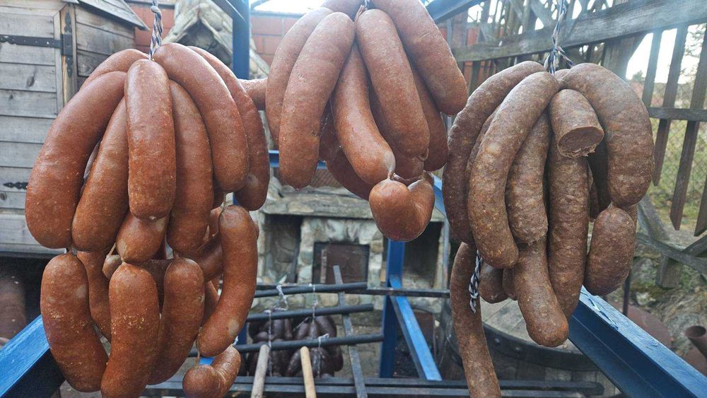 Wedliny od Rumcajsa - kielbasa - kaszanka - salami - boczek  - grill