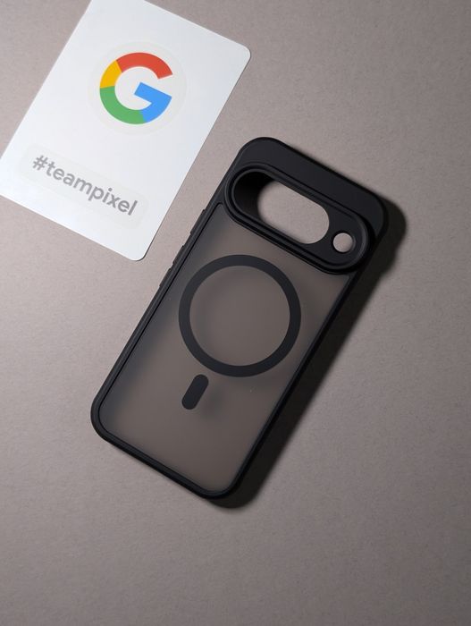 Чохол з магнітним кругом МАГСЕЙВ для Google Pixel 10 Чорний