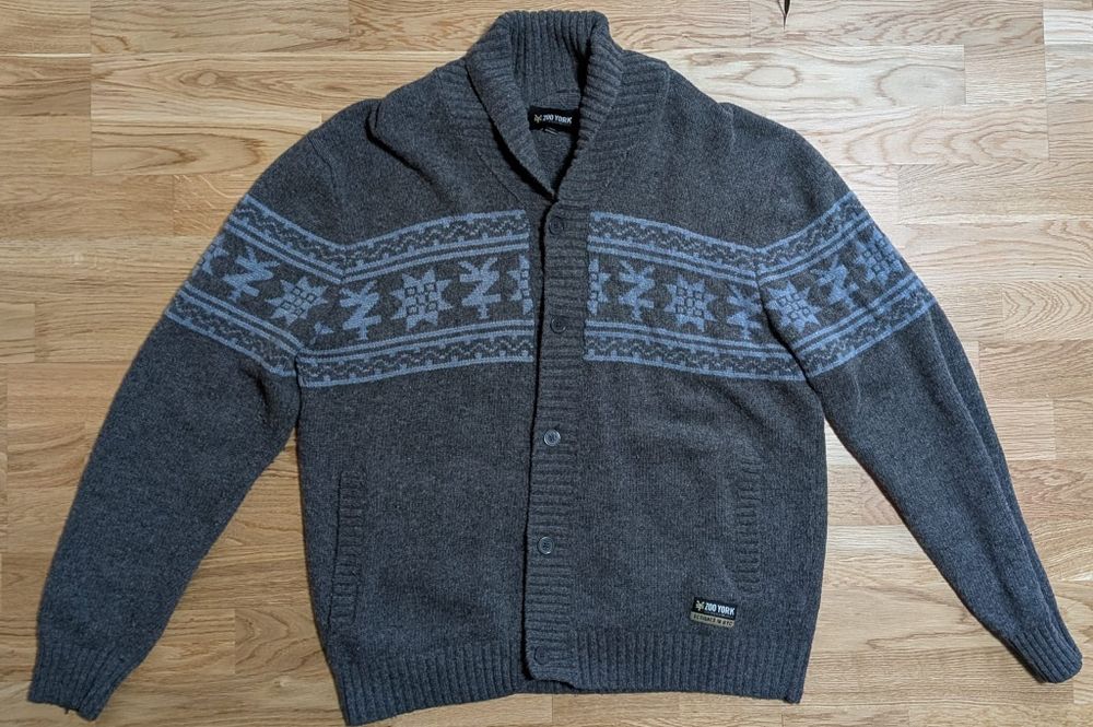 Męski kardigan ZOO YORK 50% wełny  r. XXL