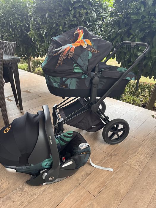 Продам коляску Сybex Priam Lux Birds of Paradise