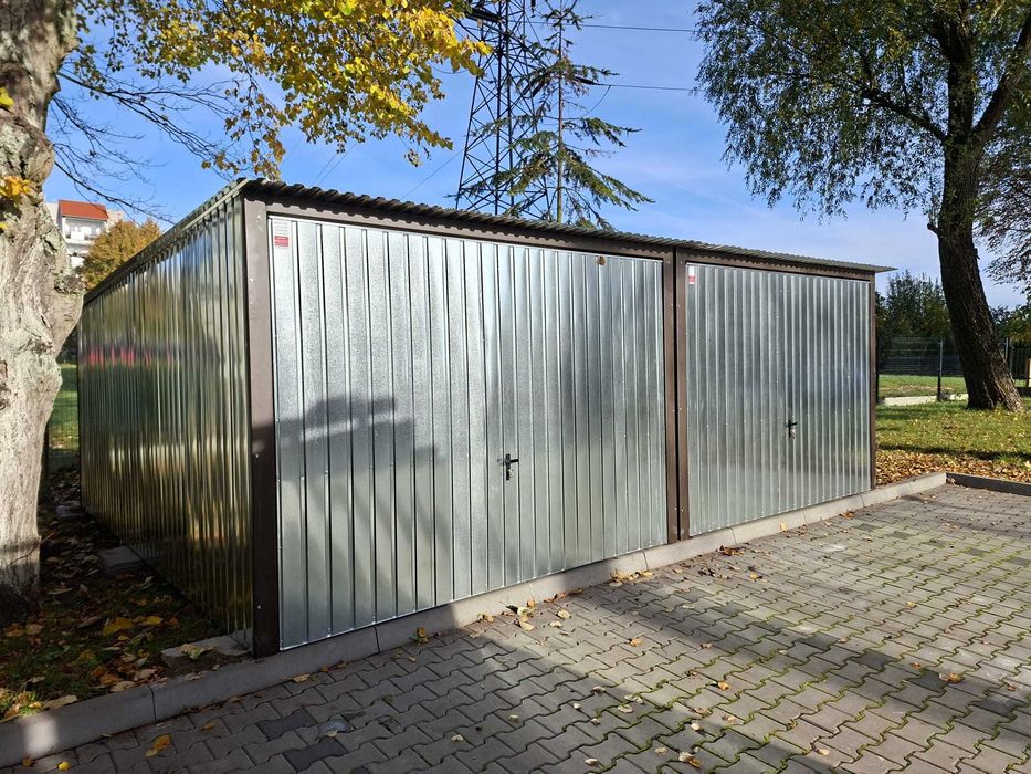 Garaż blaszany 6x5 6x6 8x5 8x6 Garaże blaszane Blaszak Cała Polska
