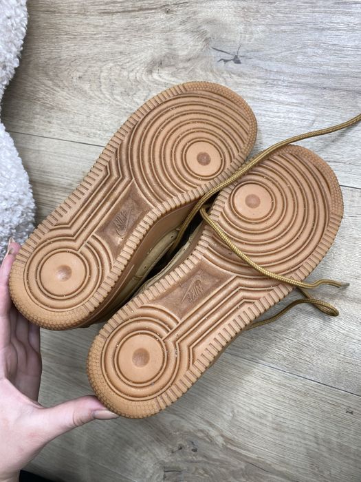 Nike air force 1 high lv8 3 miodowe karmelowe za kostkę low 39 -24,5cm