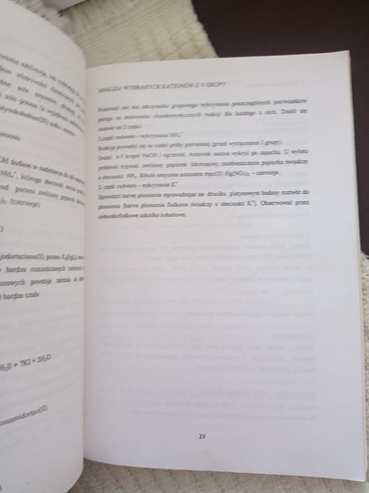 Materiały do ćwiczeń z chemii ogólnej analitycznej Grzegorz Schroeder