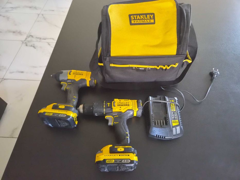 Stanley Fatmax V20 – Zestaw Wkrętarka + Zakrętarka Udarowa