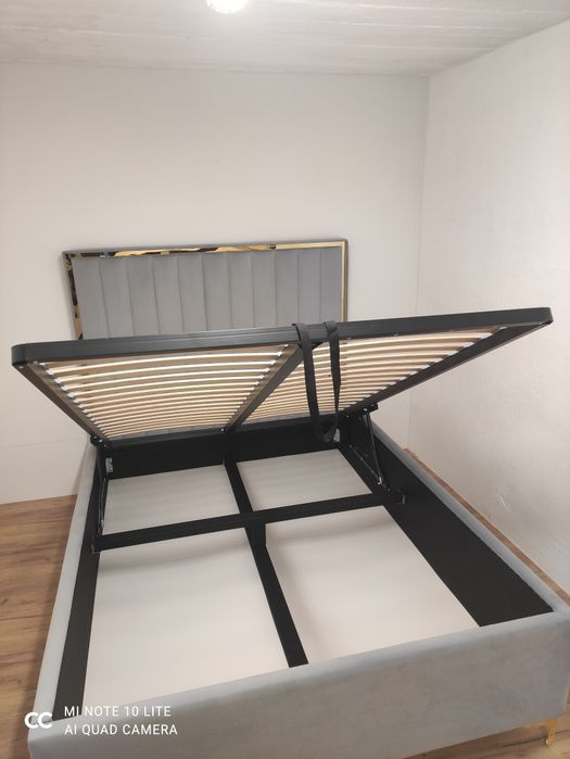 Nowe łóżko tapicerowane 140x200