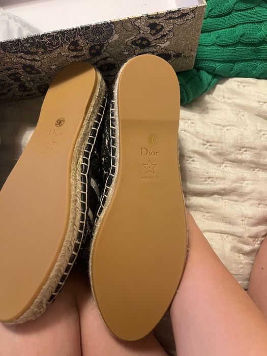 Espadryle Dior prawie nowe