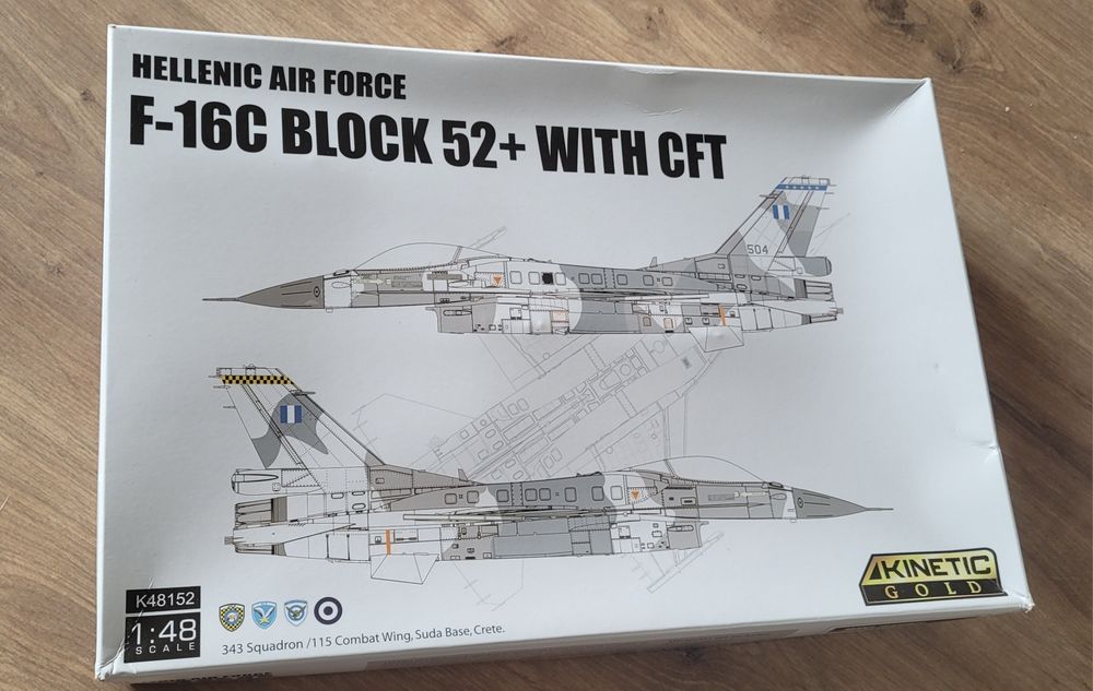 Kinetic 1:48 F-16C Hellenic AF c/ CFT