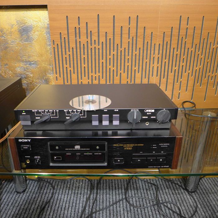 Canton EC-P1 підсилювач попередній + Canton digital controller