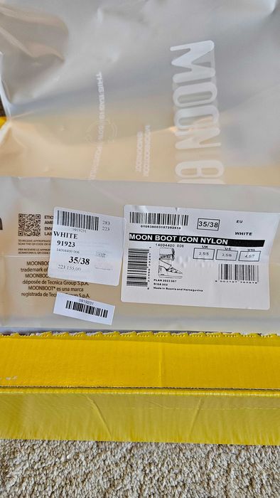Botas apres ski Moon Boots Branco